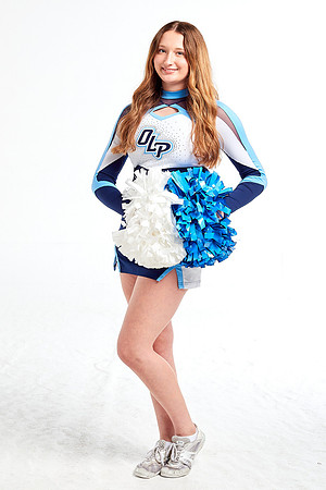 Academy of Our Lady of Peace Varsity Cheer Media Day