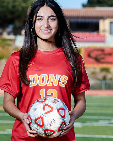 Cathedral Catholic Girls Varisty Soccer Team Media Day