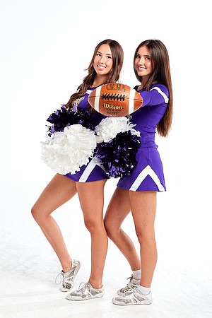 Academy of Our Lady of Peace Varsity Cheer Media Day