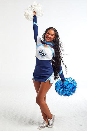 Academy of Our Lady of Peace Varsity Cheer Media Day