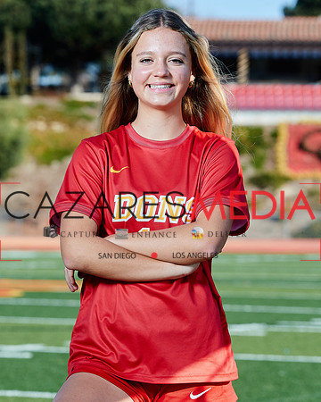 Cathedral Catholic Girls Varisty Soccer Team Media Day