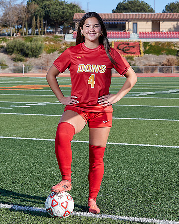 Cathedral Catholic Girls Varisty Soccer Team Media Day