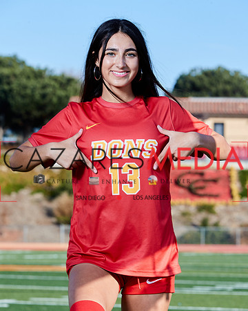 Cathedral Catholic Girls Varisty Soccer Team Media Day