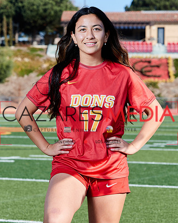 Cathedral Catholic Girls Varisty Soccer Team Media Day