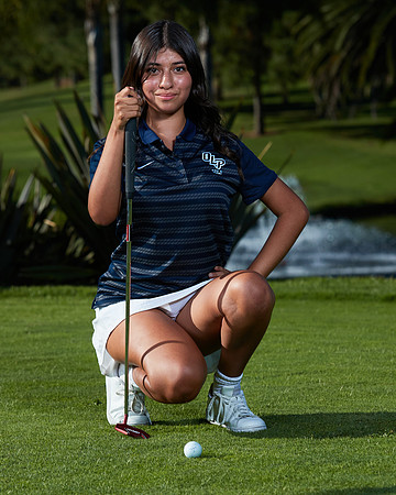 Academy of Our Lady of Peace Golf Team.