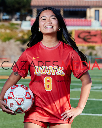 Cathedral Catholic Girls Varisty Soccer Team Media Day