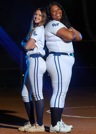 Academy of Our Lady of Peace Varsity Softball Team Media Day