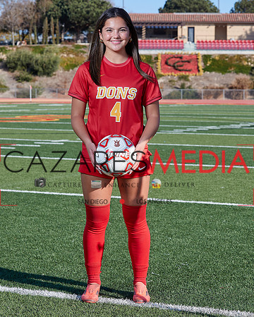 Cathedral Catholic Girls Varisty Soccer Team Media Day