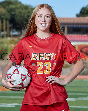 Cathedral Catholic Girls Varisty Soccer Team Media Day