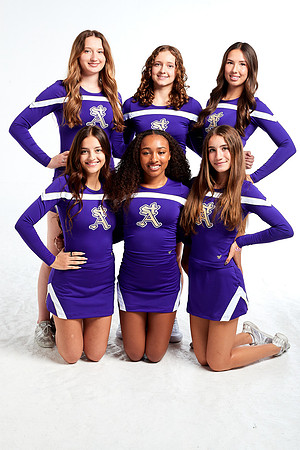 Academy of Our Lady of Peace Varsity Cheer Media Day