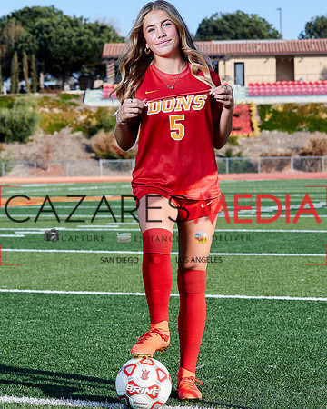 Cathedral Catholic Girls Varisty Soccer Team Media Day