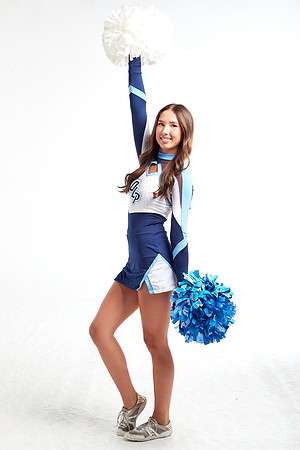 Academy of Our Lady of Peace Varsity Cheer Media Day