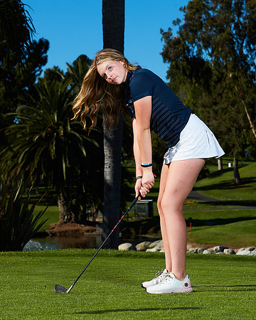 Academy of Our Lady of Peace Golf Team.