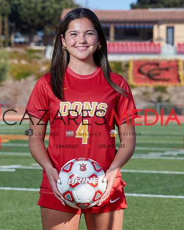 Cathedral Catholic Girls Varisty Soccer Team Media Day