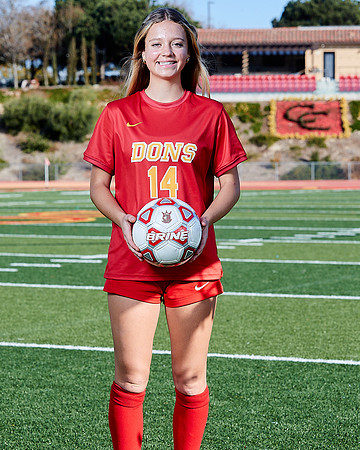 Cathedral Catholic Girls Varisty Soccer Team Media Day