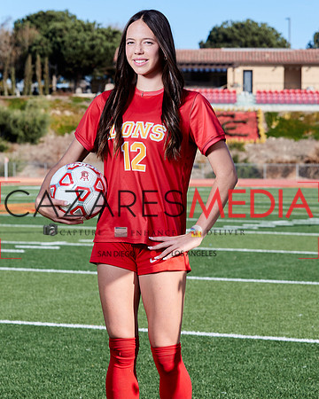Cathedral Catholic Girls Varisty Soccer Team Media Day