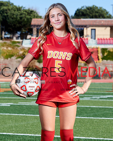 Cathedral Catholic Girls Varisty Soccer Team Media Day