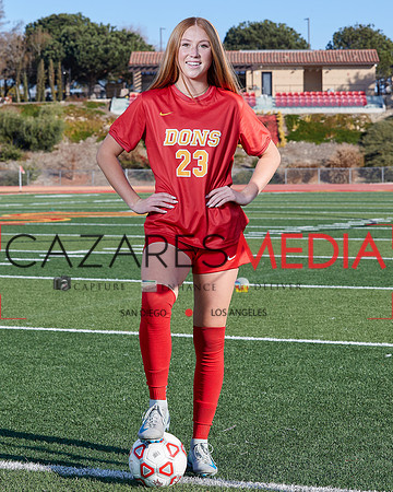 Cathedral Catholic Girls Varisty Soccer Team Media Day