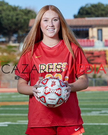 Cathedral Catholic Girls Varisty Soccer Team Media Day