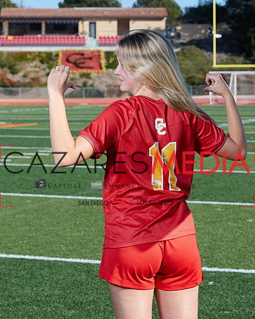 Cathedral Catholic Girls Varisty Soccer Team Media Day