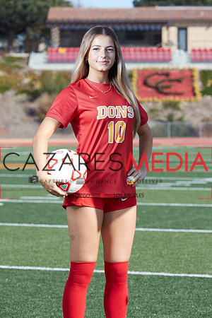 Cathedral Catholic Girls Varisty Soccer Team Media Day