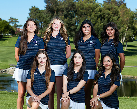 Academy of Our Lady of Peace Golf Team.