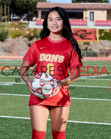 Cathedral Catholic Girls Varisty Soccer Team Media Day