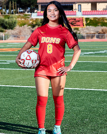 Cathedral Catholic Girls Varisty Soccer Team Media Day