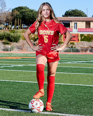 Cathedral Catholic Girls Varisty Soccer Team Media Day