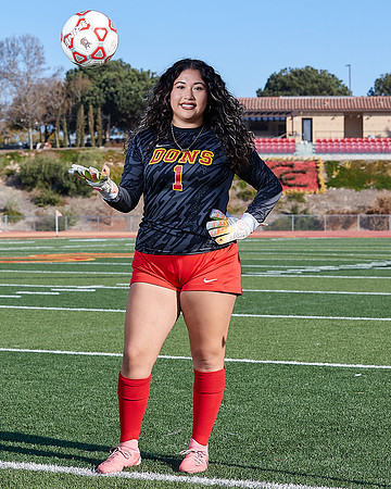 Cathedral Catholic Girls Varisty Soccer Team Media Day