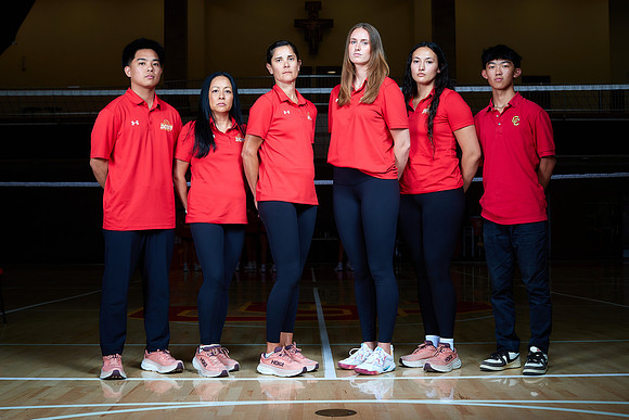 Cathedral Catholic High School Girls Volleyball Team Media Day