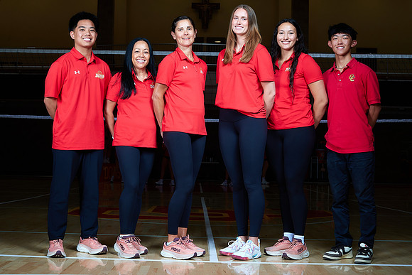Cathedral Catholic High School Girls Volleyball Team Media Day