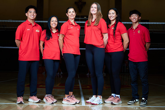 Cathedral Catholic High School Girls Volleyball Team Media Day