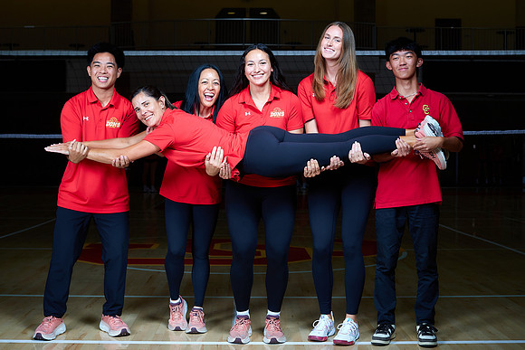 Cathedral Catholic High School Girls Volleyball Team Media Day