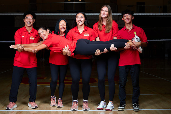 Cathedral Catholic High School Girls Volleyball Team Media Day