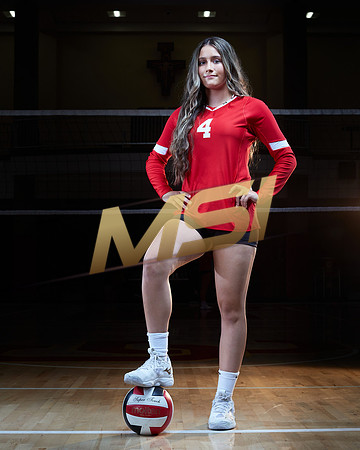 Cathedral Catholic High School Girls Volleyball Team Media Day