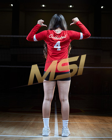 Cathedral Catholic High School Girls Volleyball Team Media Day