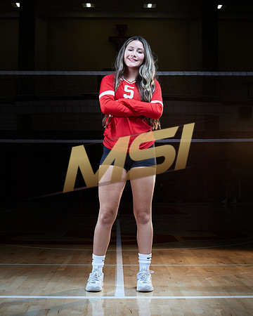 Cathedral Catholic High School Girls Volleyball Team Media Day