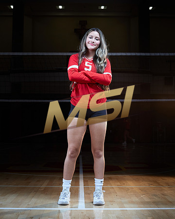 Cathedral Catholic High School Girls Volleyball Team Media Day