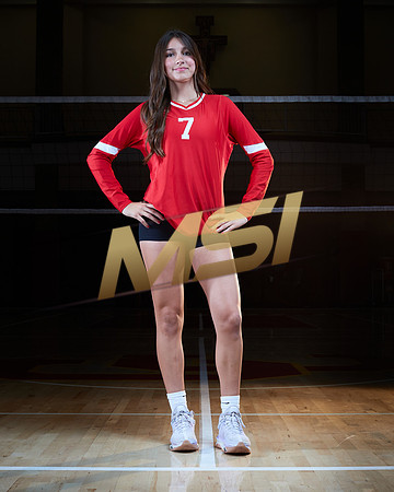 Cathedral Catholic High School Girls Volleyball Team Media Day