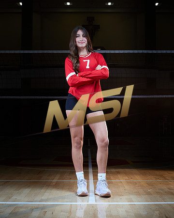 Cathedral Catholic High School Girls Volleyball Team Media Day