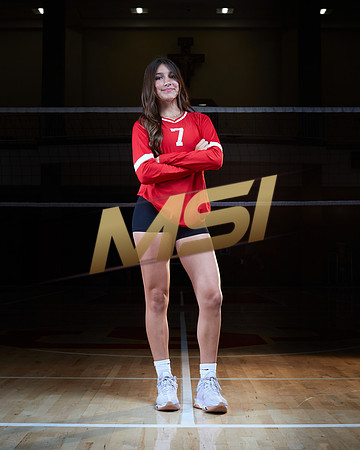 Cathedral Catholic High School Girls Volleyball Team Media Day