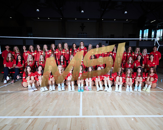 Cathedral Catholic High School Girls Volleyball Team Media Day
