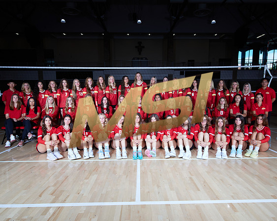 Cathedral Catholic High School Girls Volleyball Team Media Day