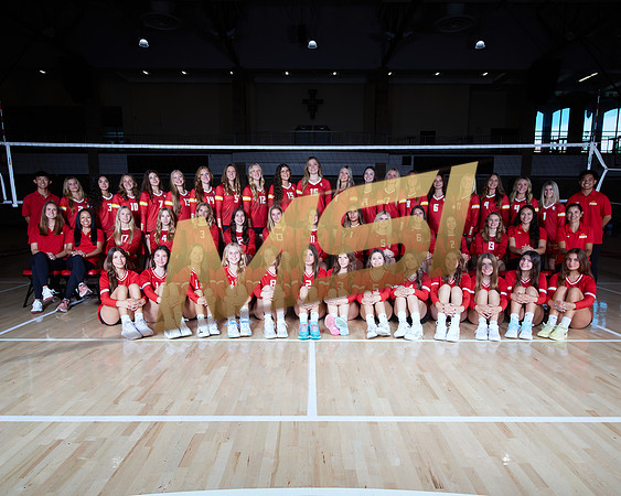 Cathedral Catholic High School Girls Volleyball Team Media Day