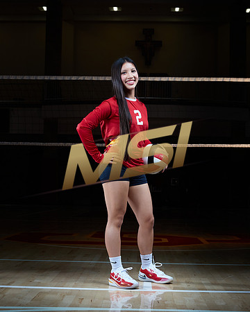 Cathedral Catholic High School Girls Volleyball Team Media Day