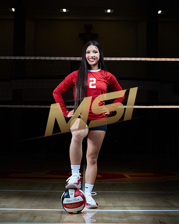 Cathedral Catholic High School Girls Volleyball Team Media Day