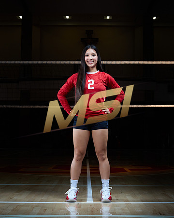 Cathedral Catholic High School Girls Volleyball Team Media Day