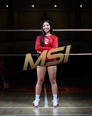 Cathedral Catholic High School Girls Volleyball Team Media Day