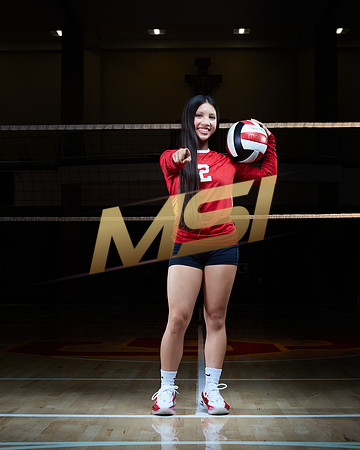 Cathedral Catholic High School Girls Volleyball Team Media Day